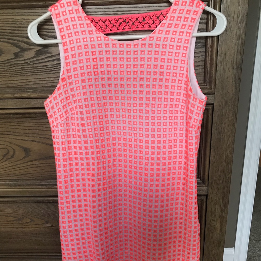 Spense 4P neon coral dress